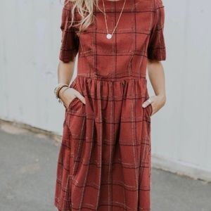 Roolee dress large. New